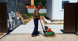 Устройство въезда на участок Вязьма, цена от 49882 руб.